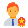 Expert faculty icon